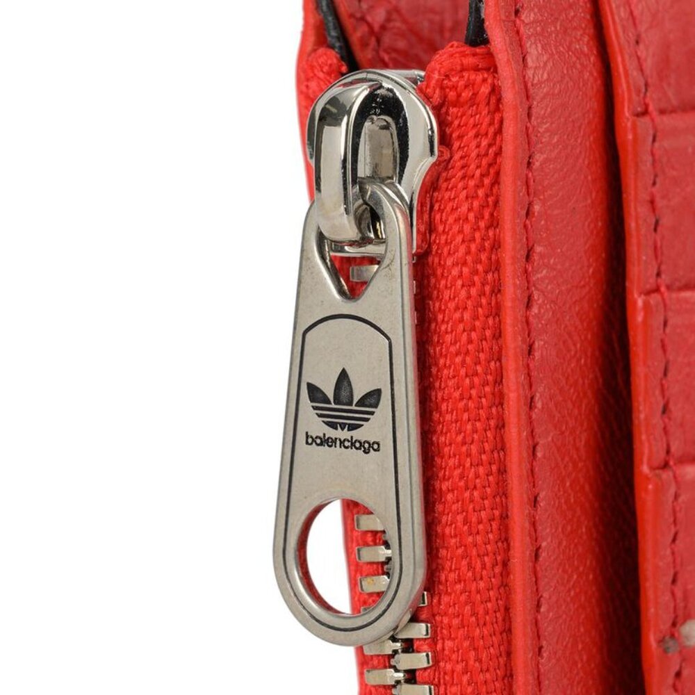 Balenciaga Card Case Adidas Red - Picture 9 of 9